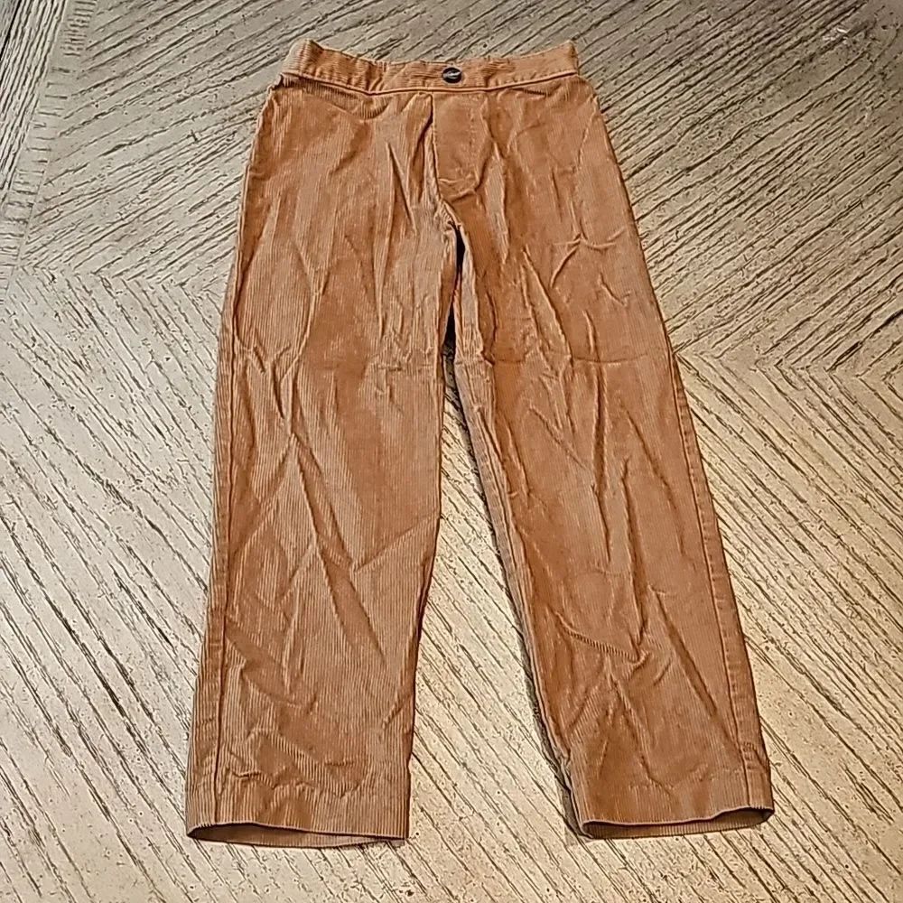 Boys tan corduroy pants size 6 Tommy Hilfiger